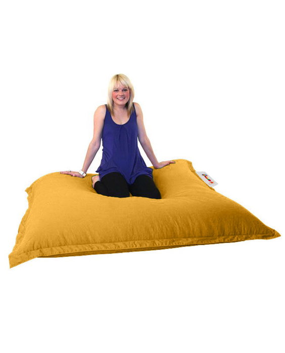 Atelier Del Sofa Cushion Pouf 100x100 - Amarillo